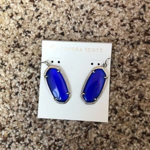 Kendra Scott blue earrings
